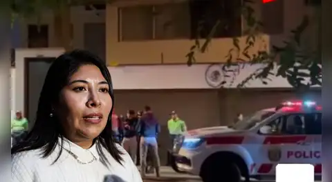 Betssy Chávez: PNP triplicó vigilancia en la Embajada de México para impedir una eventual fuga en Navidad