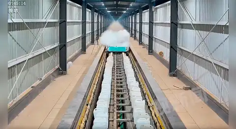 China da un salto al transporte con levitación: acelera una tonelada de 0 a 700 km/h en menos de 2 segundos