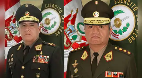 Generales Briceño y Calle serán los nuevos jefes del CCFFAA y el Ejército