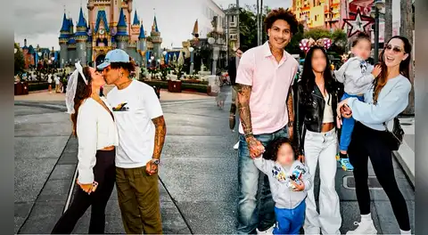 Ana Paula Consorte y Paolo Guerrero celebran la Navidad en Disneyland junto a su familia con tiernas fotos y usuarios piden matrimonio: ''¿Y el anillo?''