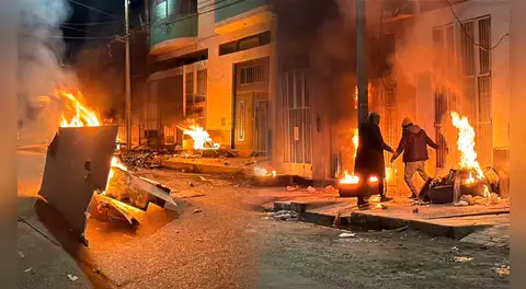 Hallan a joven sin vida y vecinos incendian cantinas clandestinas en Juliaca