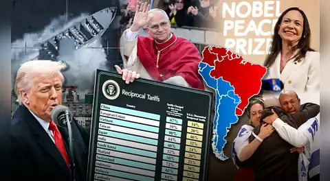 Desde el alto el fuego en Gaza hasta los ataques a 'narcolanchas' cerca de Venezuela: las 10 noticias que marcaron el mundo en 2025