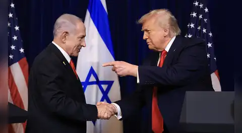 Netanyahu afirma que le "dará una oportunidad" al plan de paz de Trump, pero exige el desarme total de Hamás como condición