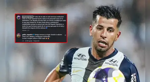Pablo Ceppelini y su indirecta tras la salida de un jugador de Alianza Lima: “Mereces un lugar donde te valoren”