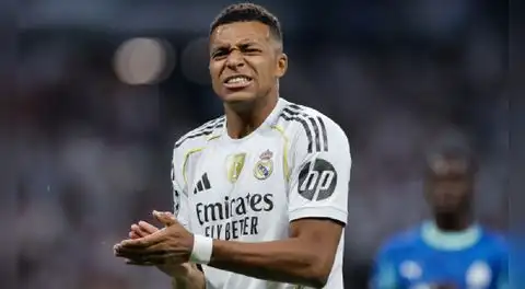 Kylian Mbappé será baja en el Real Madrid por una lesión en la rodilla izquierda