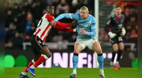 Manchester City no pudo contra el Sunderland y dejó escapar la oportunidad de acercarse más al líder Arsenal