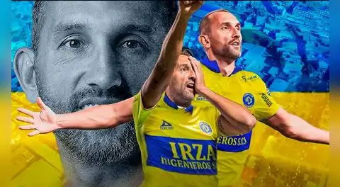 Hernán Barcos fue presentado como nuevo jugador de FC Cajamarca: "El 'Pirata' ha encontrado su nuevo puerto"