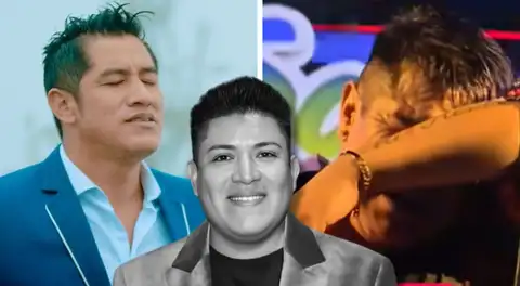 Amigo de Dennys Quevedo, Beto Ríos, se conmueve hasta las lágrimas al recordarlo durante concierto en vivo
