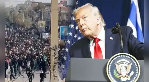 Trump advierte a Irán sobre las protestas y abre un nuevo frente de tensión entre Washington y Teherán