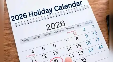 Estos son los feriados y días no laborales de 2026 en Estados Unidos: revisa el calendario oficial completo