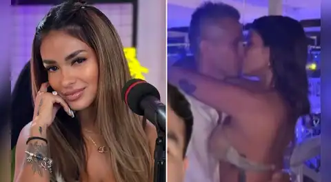 Shirley Arica se luce besándose con exjugador de futsal tras ser ampayada por Magaly Medina