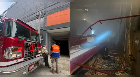 Emergencia en exestudio de América TV: amago de incendio por presunto problema eléctrico