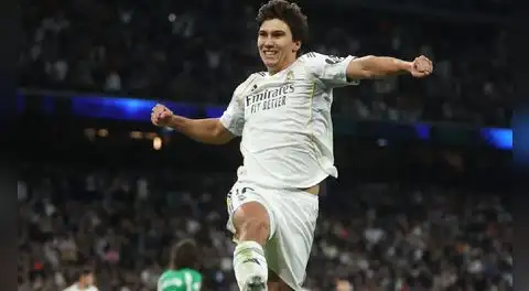 Gonzalo García marcó un “Hat-trick” en goleada del Real Madrid sobre el Betis