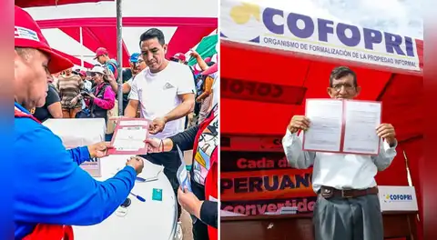 Cofopri entrega títulos de propiedad a más de 43 mil familias en Lima, Callao y otras 9 regiones del país: ¿cómo consultar el estado de mi predio?
