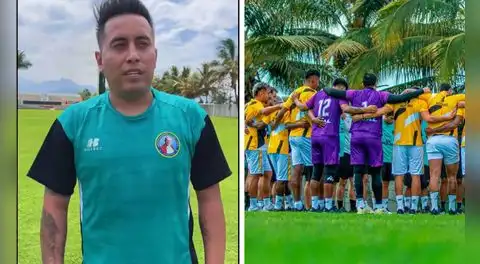 Christian Cueva se ilusiona con Juan Pablo II en el arranque de la pretemporada: "Siempre soñamos con el título"