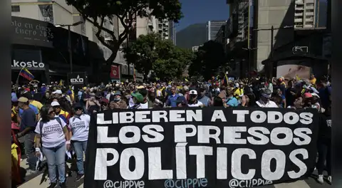 Venezuela: ONG alerta de que 2 peruanos forman parte de los más de 800 detenidos durante el régimen