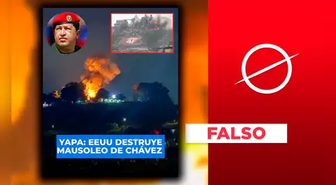 Estados Unidos NO destruyó la tumba de Hugo Chávez durante la captura de Nicolás Maduro