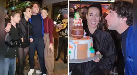 Antonio Pavón es sorprendido con serenata de cumpleaños por su novia e hijo: "Por más aventuras juntos"