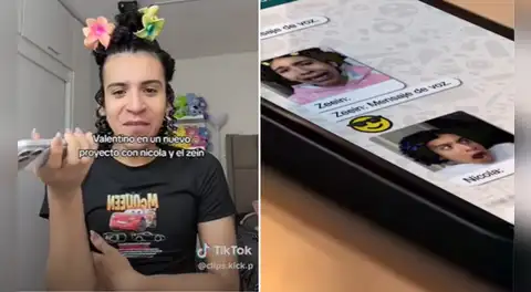 Tiktoker Valentino Palacios habría revelado que sería el primer gran fichaje del nuevo proyecto streaming de Nicola Porcella y ElZein