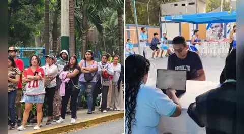 Largas colas para talleres de verano 2026: más de 500 padres acamparon para asegurar vacantes de matrícula en Lince