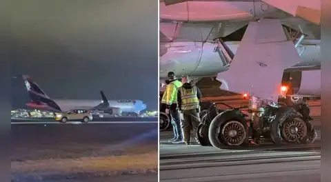 Avión de Latam que salió de Lima sufrió la explosión de ocho llantas tras brusco aterrizaje en Atlanta
