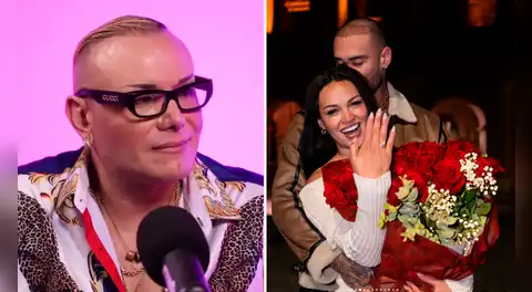 Carlos Cacho asegura que anillo de compromiso que Jota Benz le entregó a Angie Arizaga costó $12,000