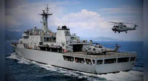 La potencia global que donó un megabuque de guerra a este país de América Latina para combatir el crimen organizado