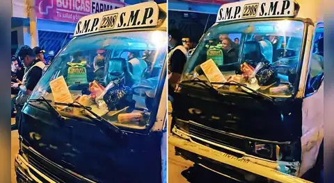 Asesinan a conductor de una combi en Comas: policía de civil abatió al sicario tras una persecución