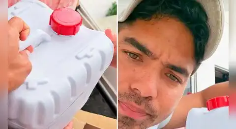Cubano en Perú queda pasmado al ver que su pareja desecha una galonera de plástico: “En la isla cuestan hasta US$50”