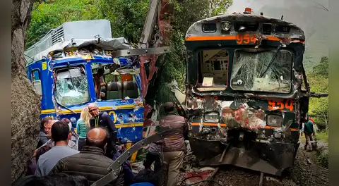 Choque de trenes en Machu Picchu habría sido causado por una falla operativa, según informe