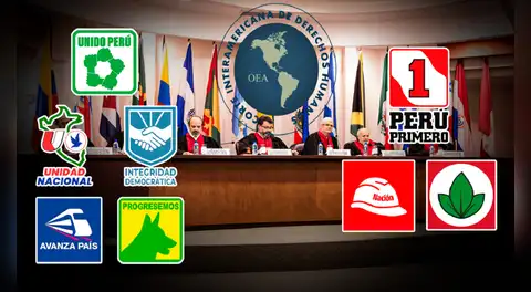 Cinco partidos prometen revisión y salida de Corte IDH y otros tres defienden su permanencia en planes de gobierno