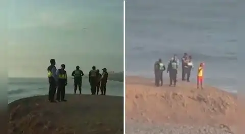 Bañistas encuentran cuerpo de hombre sin vida flotando en el mar de la playa Los Delfines en Miraflores