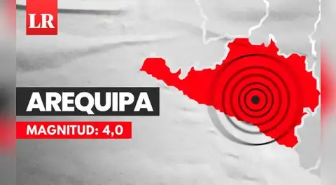 Temblor en Arequipa: sismo de magnitud 4,0 se se sintió en Islay, según IGP