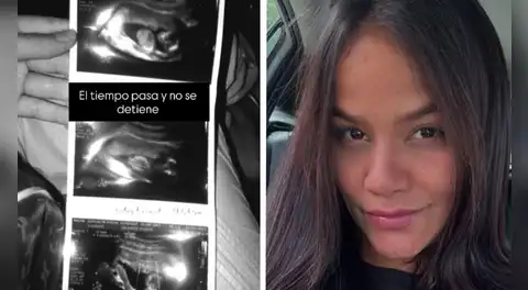 Verónica González, ‘prima’ de Josimar, muestra ecografía de su avanzando embarazo de mellizos: "El tiempo pasa y no se detiene"