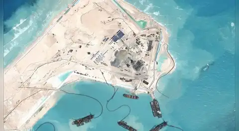 China arrojó toneladas de arena al océano durante 12 años y logró crear islas completamente nuevas desde cero