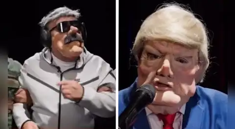 Jorge Benavides lanza promo con imitaciones de Donald Trump y Nicolás Maduro en su regreso a Panamericana TV