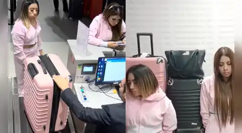 Dos influencers de TikTok son capturadas en aeropuerto Jorge Chávez cuando intentaban transportar cocaína y tusi a Indonesia