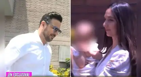 Claudio Pizarro reaparece en Lima por el bautizo de su última hija junto a su novia Helen Barrón