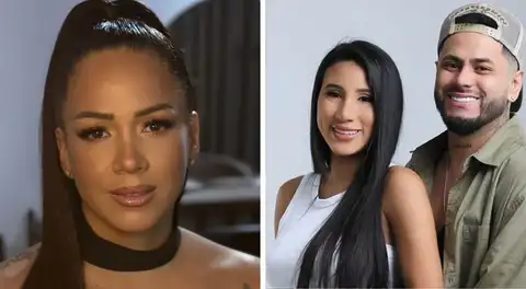 Melissa Klug es vista en comisaría de Monterrico tras presunta agresión de Bryan Torres contra su hija, Samahara Lobatón