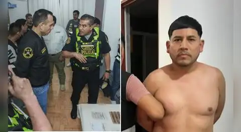 Cae cabecilla de 'Los Amigos del Sur' en inmueble en Surco: exigía cupos a 12 empresas de transporte en Lima Sur