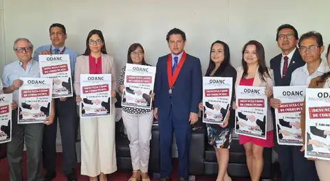 Jefe de la ODANC Piura exhorta a denunciar actos de corrupción