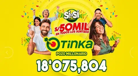 Sorteo de La Tinka EN VIVO del 14 de enero del 2026: consulta los números ganadores del Pozo Millonario