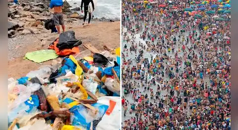 Alcalde de Chorrillos advierte posible cierre de la playa Agua Dulce ante aglomeración de toneladas de basura: "La gente no quiere mejorar"