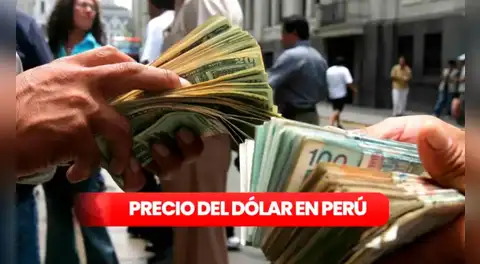 Precio del Dólar en Perú HOY, miércoles 14 de enero: ¿cuál es el valor de compra y venta del tipo de cambio?