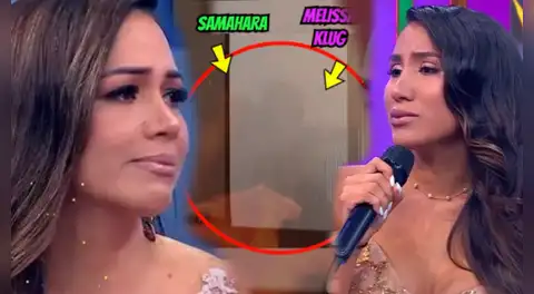 Samahara Lobatón reaparece y comparte emotivo abrazo con su madre, Melissa Klug, tras hacerse pública la agresión de Bryan Torres