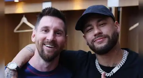 Neymar revela que Lionel Messi desea estar presente en el Mundial de Naciones de la Kings League: “Me dijo si podía venir”