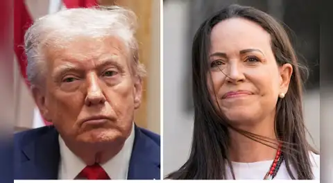 ¿Cuándo, a qué hora y en dónde será la reunión entre Trump y Corina Machado?