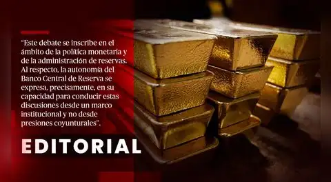 La necesaria discusión sobre las reservas de oro del Perú