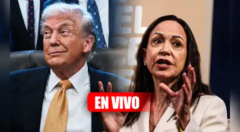 Donald Trump y María Corina Machado HOY, EN VIVO: reunión clave para el futuro de Venezuela tras la captura de Nicolas Maduro