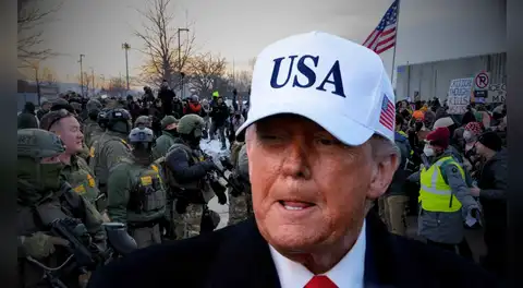 Donald Trump amenaza con activar ley para enviar militares a Minnesota si siguen agrediendo a los agentes del ICE